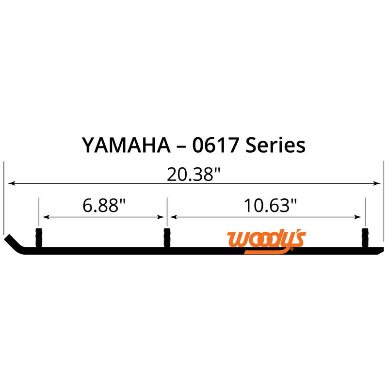 Top-Stock Hardweld Yamaha (0617) Woody's Carbides