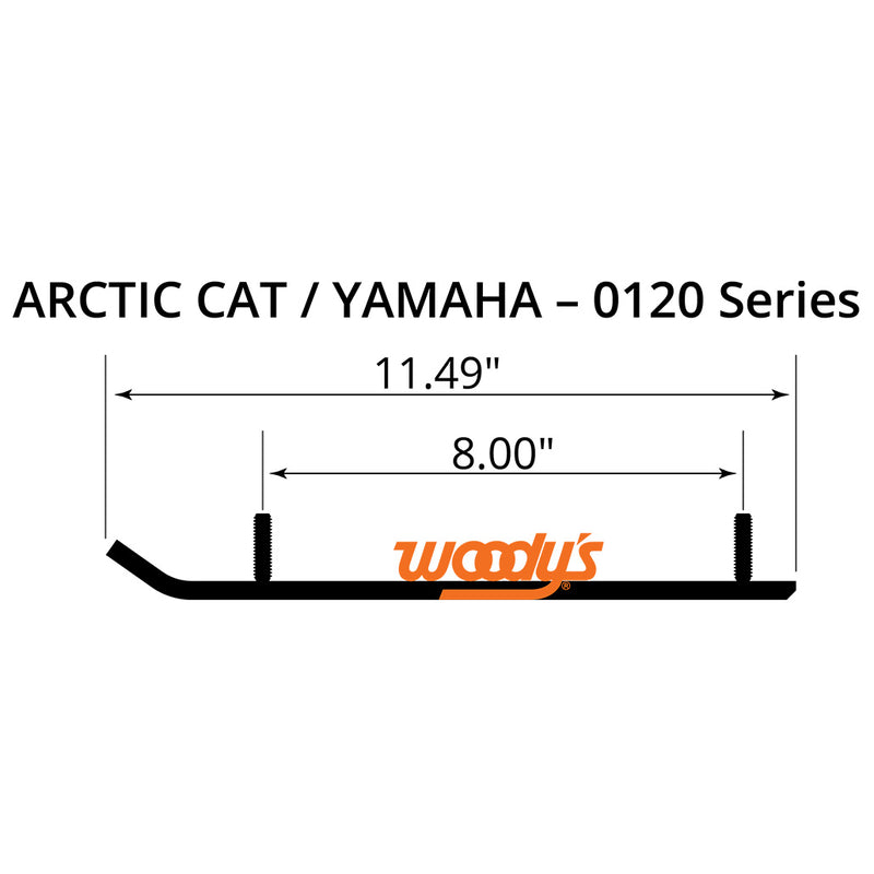 Standard Arctic Cat (0120) Woody's Carbides