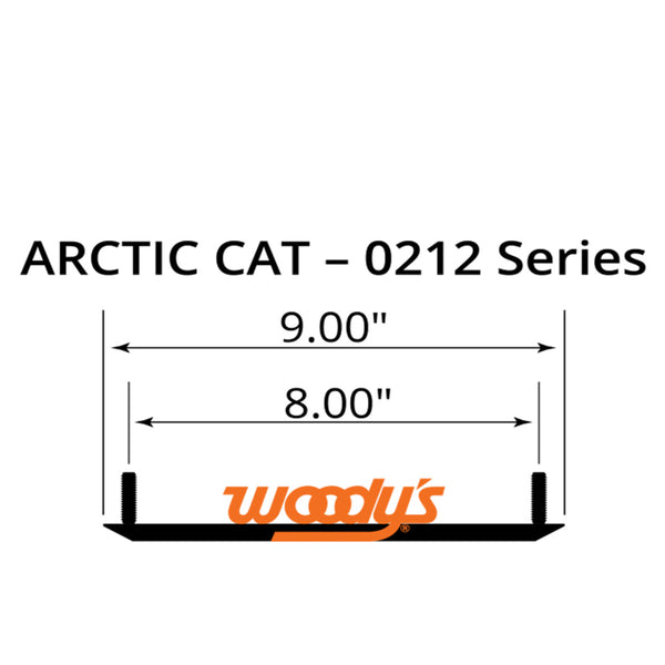 Standard Arctic Cat (0212) Woody's Carbides