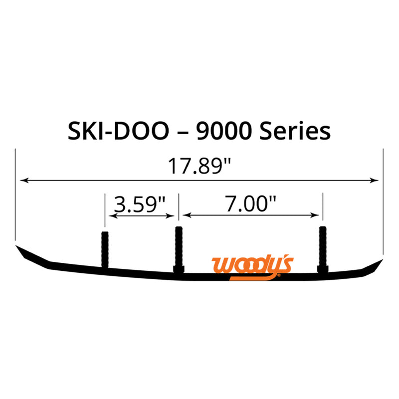 Standard Ski-Doo (9000) Woody's Carbides