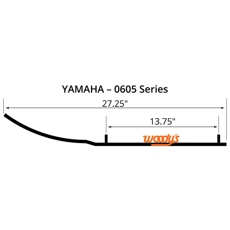 Top-Stock Hardweld Yamaha (0605) Woody's Carbides
