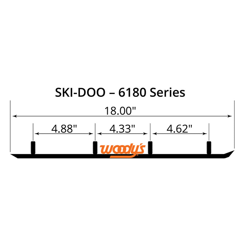 Extender Trail III Ski-Doo (6180) Woody's Carbides