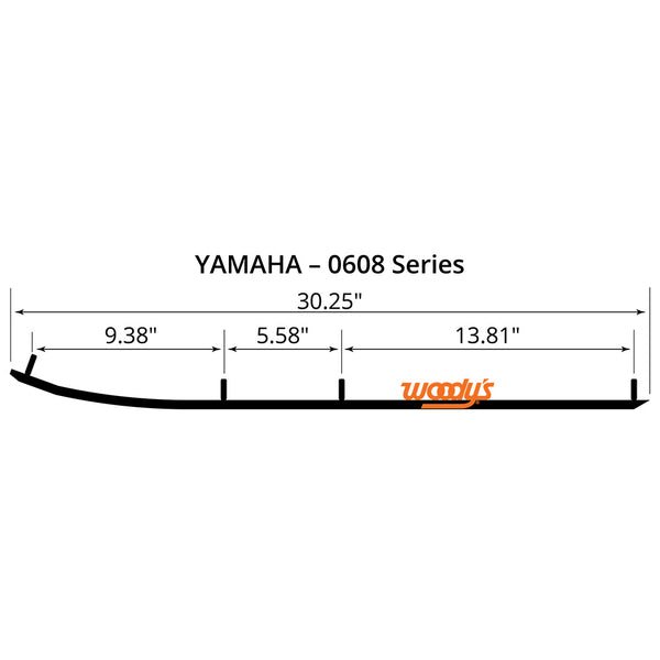 Top-Stock Hardweld Yamaha (0608) Woody's Carbides