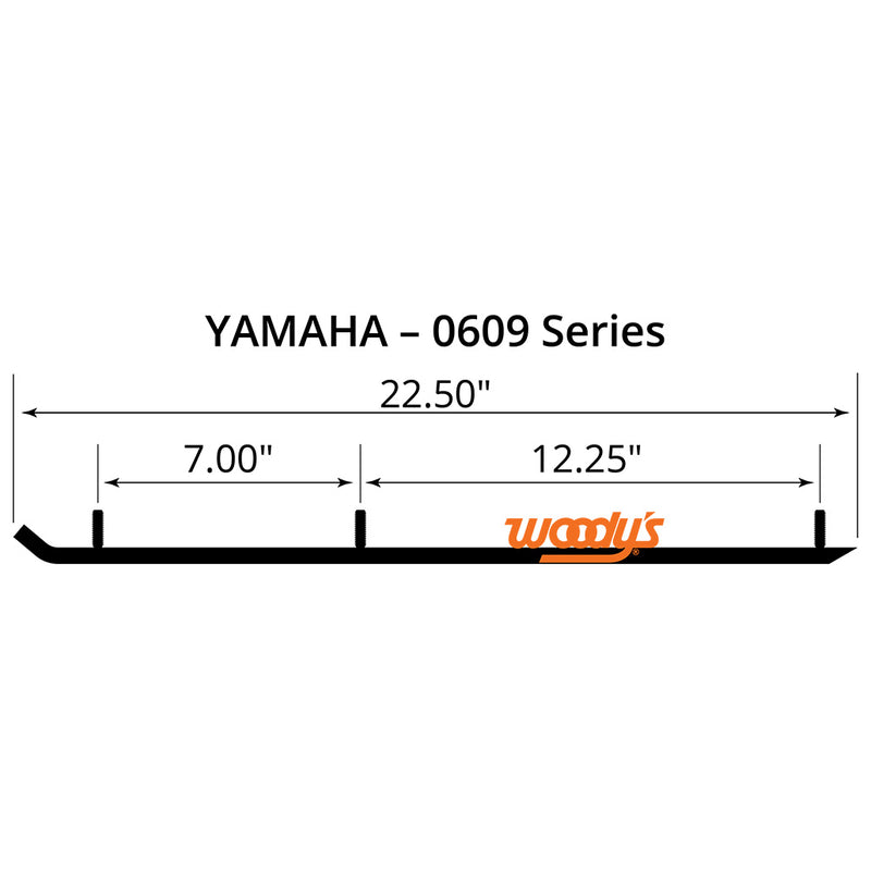 Top-Stock Hardweld Yamaha (0609) Woody's Carbides
