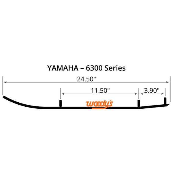 Extender Trail III Yamaha (6300) Woody's Carbides