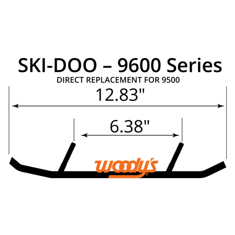 Top-Stock Hardweld Ski-Doo (9600) Woody's Carbides