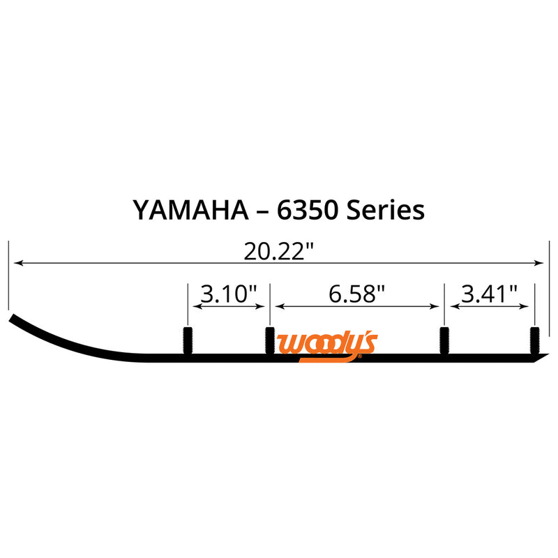 Extender Trail III Yamaha (6350) Woody's Carbides