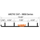 Extender Trail III Arctic Cat (9850) Woody's Carbides
