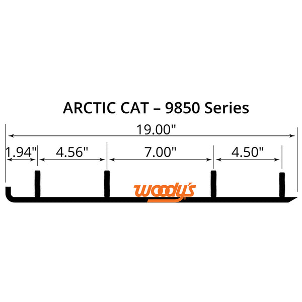 Extender Trail III Arctic Cat (9850) Woody's Carbides