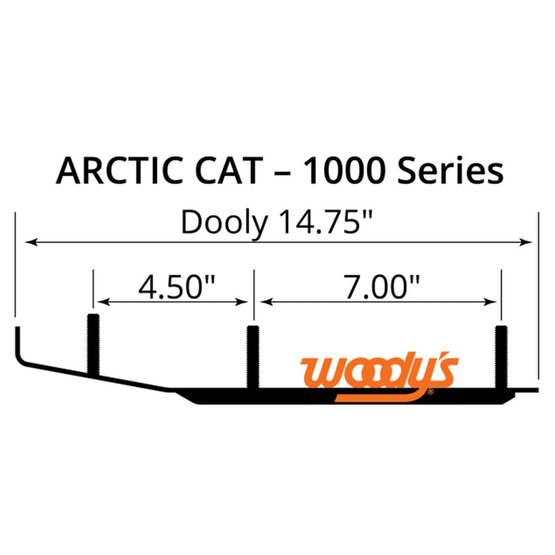 Dooly Arctic Cat (1000) Woody's Carbides