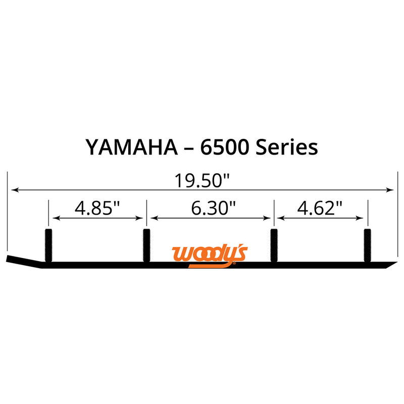 Top-Stock Hardweld Yamaha (6500) Woody's Carbides