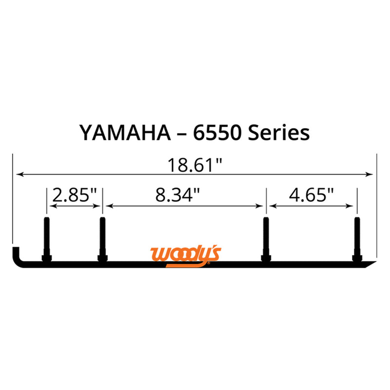 Extender Trail III Yamaha (6550) Woody's Carbides
