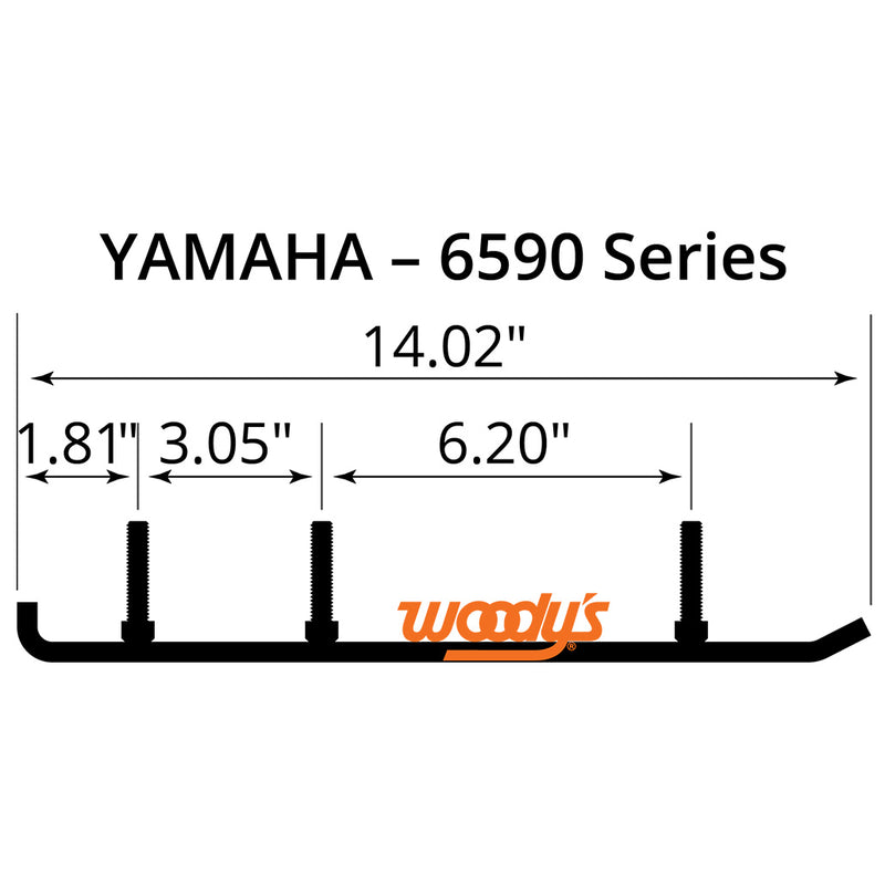 Extender Trail III Yamaha (6590) Woody's Carbides
