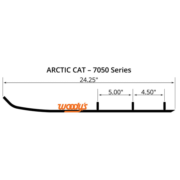 Extender Trail III Arctic Cat (7050) Woody's Carbides